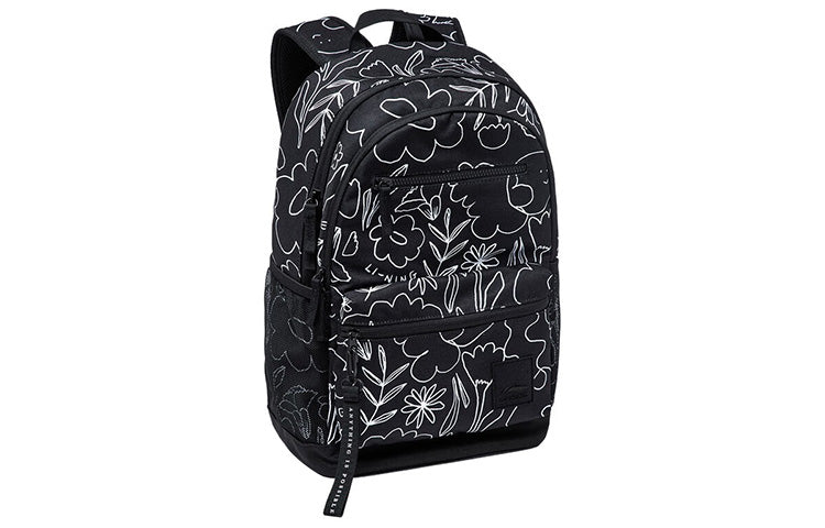 Li-Ning Allover Print Sportstyle Backpack 'Black' ABST155-1
