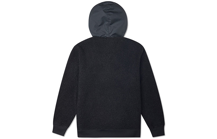Converse Mountain Club Sherpa Pullover Hoodie Asia Sizing 'Black' 10020318-A01