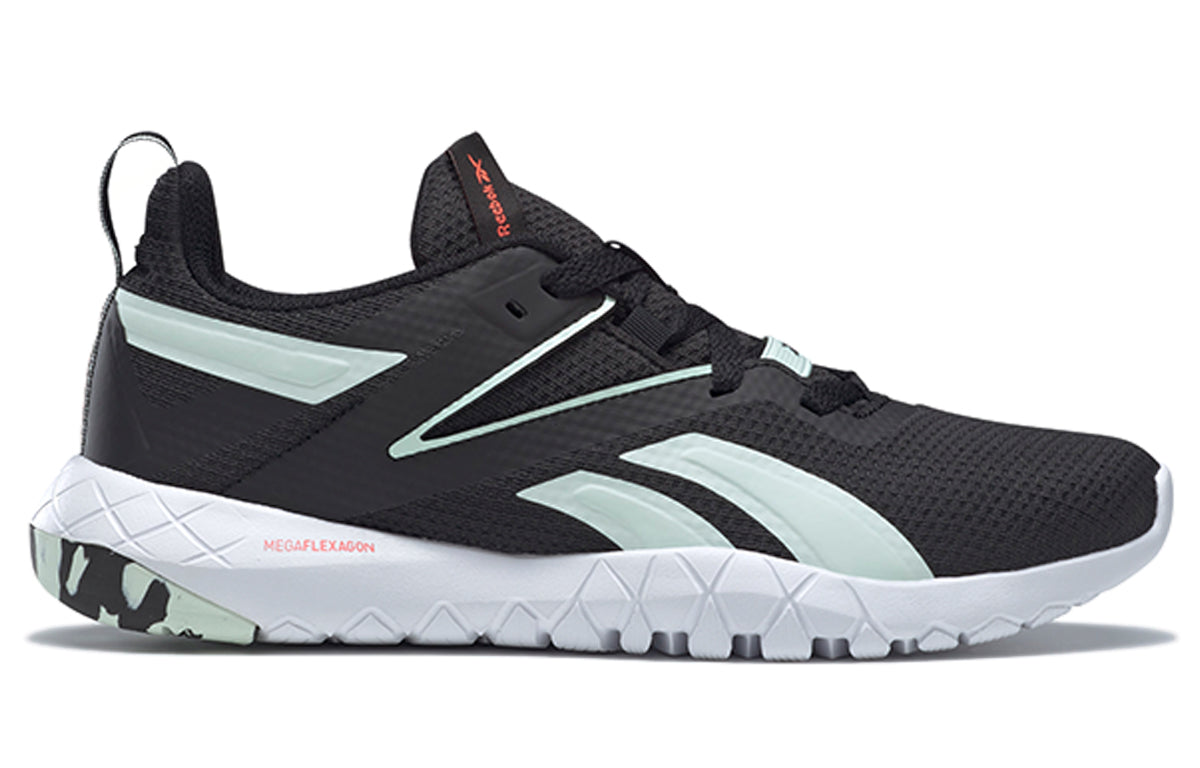 (WMNS) Reebok Mega Flexagon 'Black White Blue' FX1896