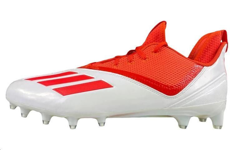 adidas Adizero 21 Football Cleats 'White Orange' GW2944