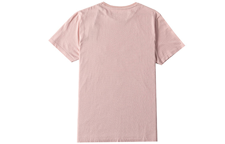 Men's Timberland Round Neck Printing Short Sleeve Pink A1X1GR28