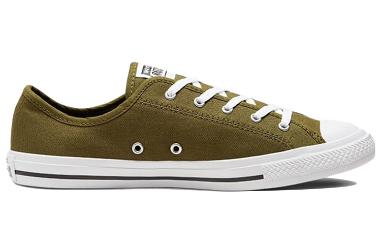 (WMNS) Converse Chuck Taylor All Star Dainty Dark Green Sneakers 568639C