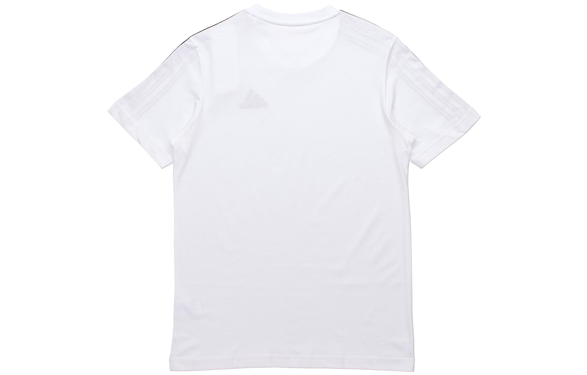 adidas M 3s Sj T Sports Training Stripe Round Neck Short Sleeve White GL3733