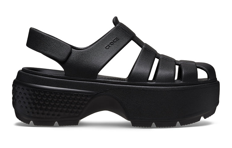 Crocs Stomp Fisherman Sandals 'Black' 209938-001