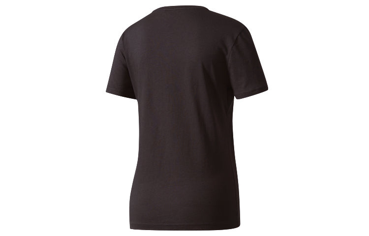 (WMNS) adidas Training Round Neck Short Sleeve Black CD1952