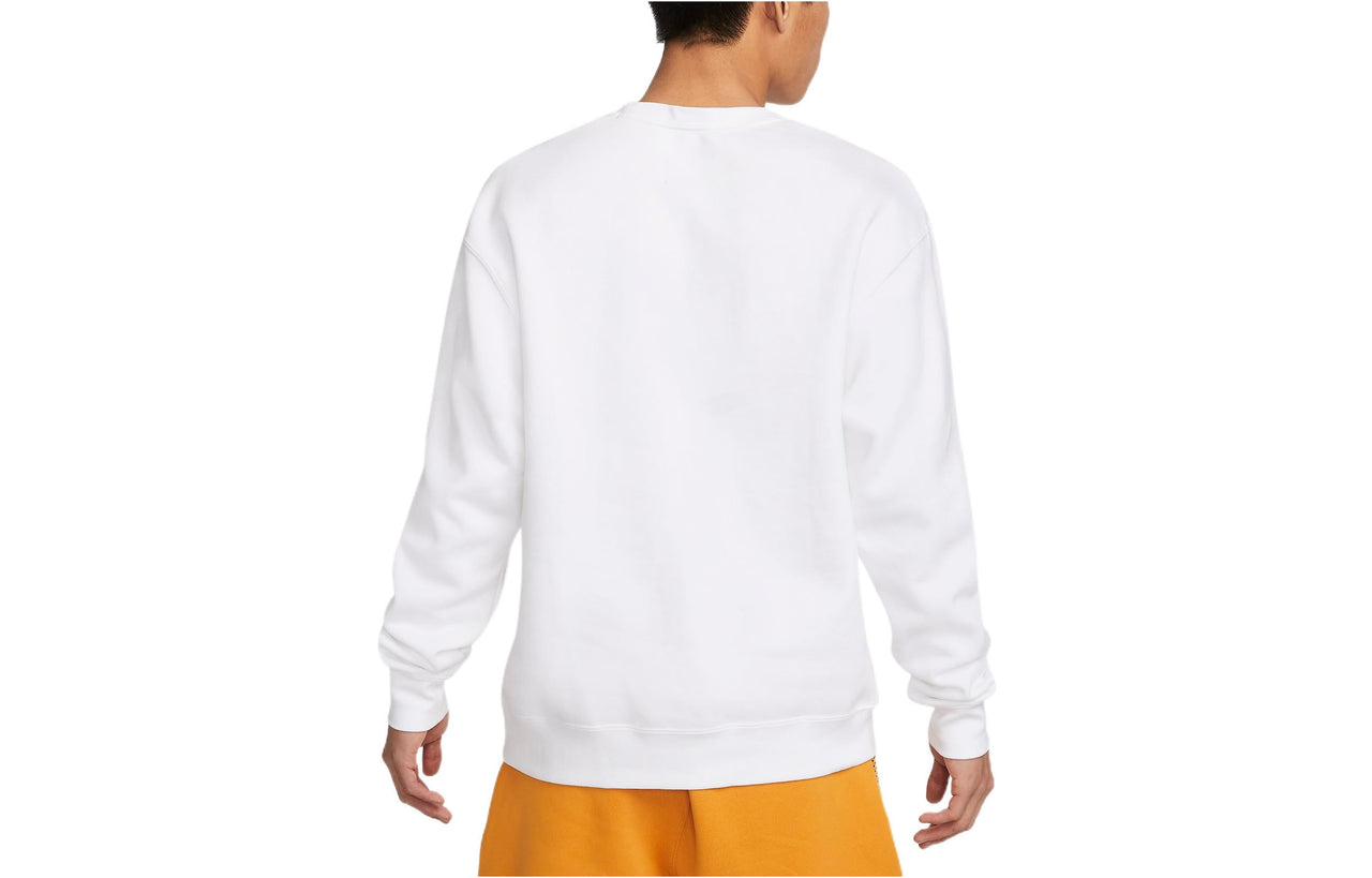 Air Jordan Brand x Hachimura Rui Crossover Long Sleeves Pullover 'White Yellow' DV3128-100
