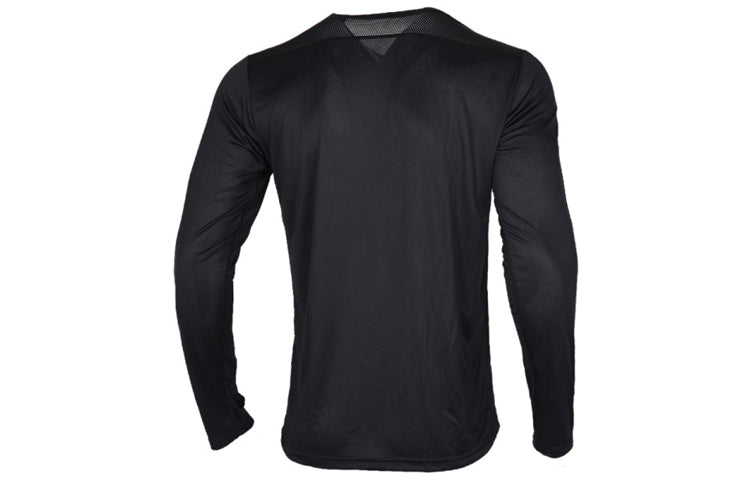 adidas Own The Run Solid Color Long Sleeves Black ED9286