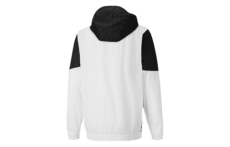PUMA Running Training Jacket White Black 519377-01