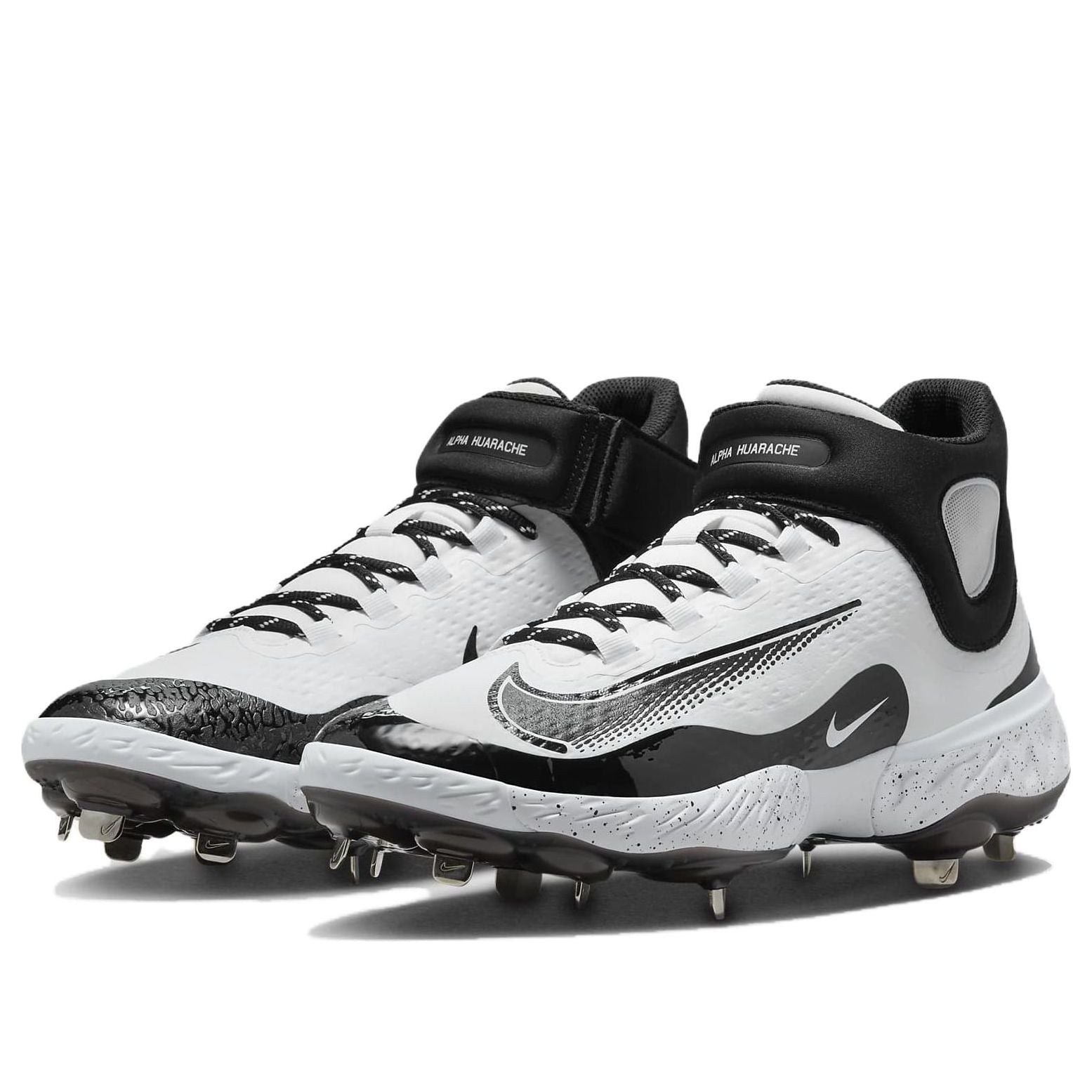 Nike Alpha Huarache Elite 4 Mid 'White Black' FD2744-107