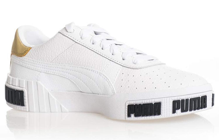 (WMNS) PUMA Cali Bold Metalli Leisure Shoes White 371207-01