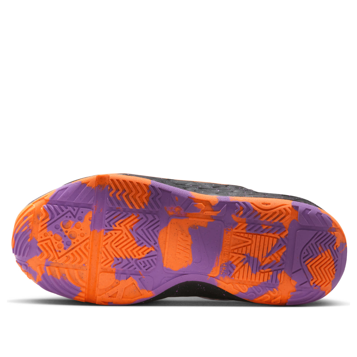 (PS) Nike Team Hustle D 12 'Bright Violet Total Orange' IO9849-500