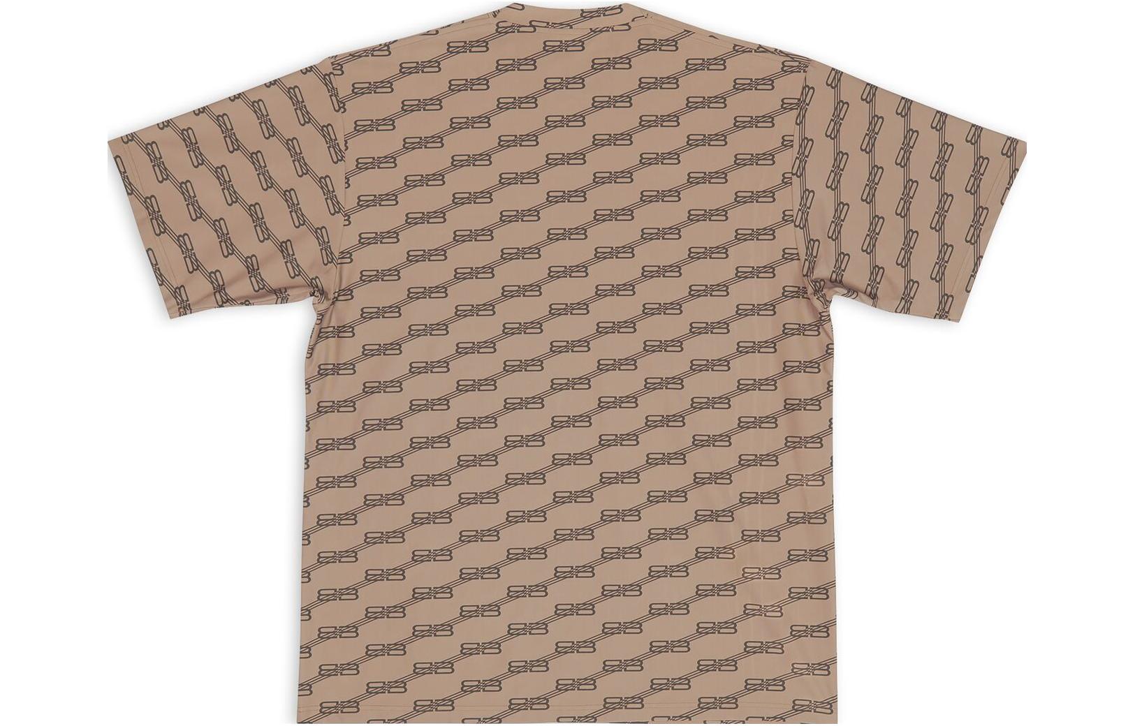 Balenciaga BB Monogram Swim T-Shirt 'Beige' 6570274B7B99764