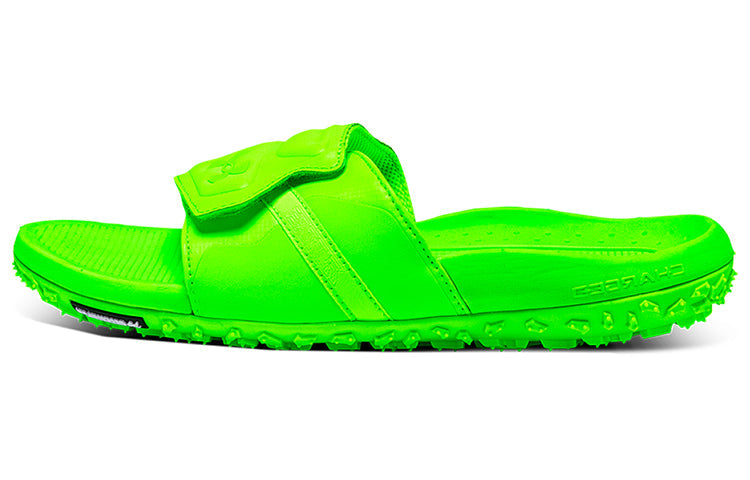 Under Armour Fat Tire Slides 'Hyper Green' 3023749-300