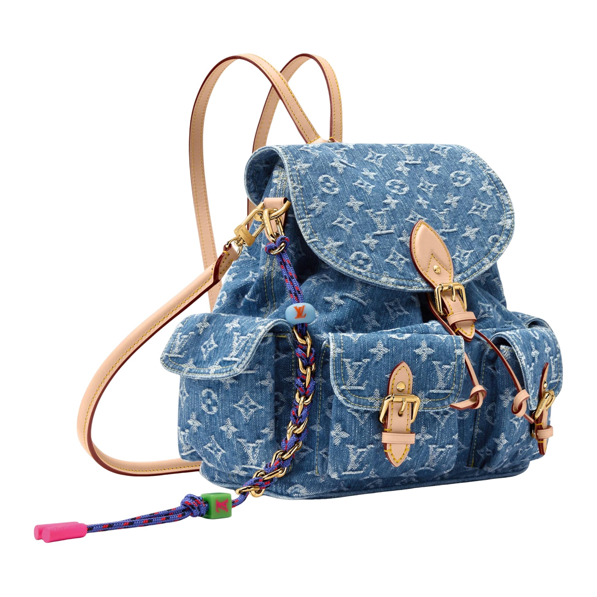 (WMNS) LOUIS VUITTON Montsouris Cargo Backpack 'Blue' M27330