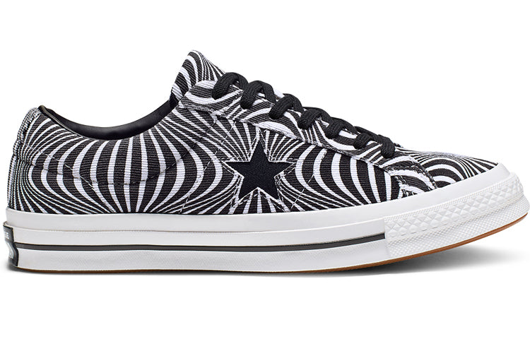 Converse One Star Moonshot Low Top 'Black White' 165126C