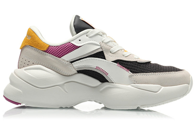 (WMNS) Li-Ning Candle Dragon 'White Black' AGCQ424-4