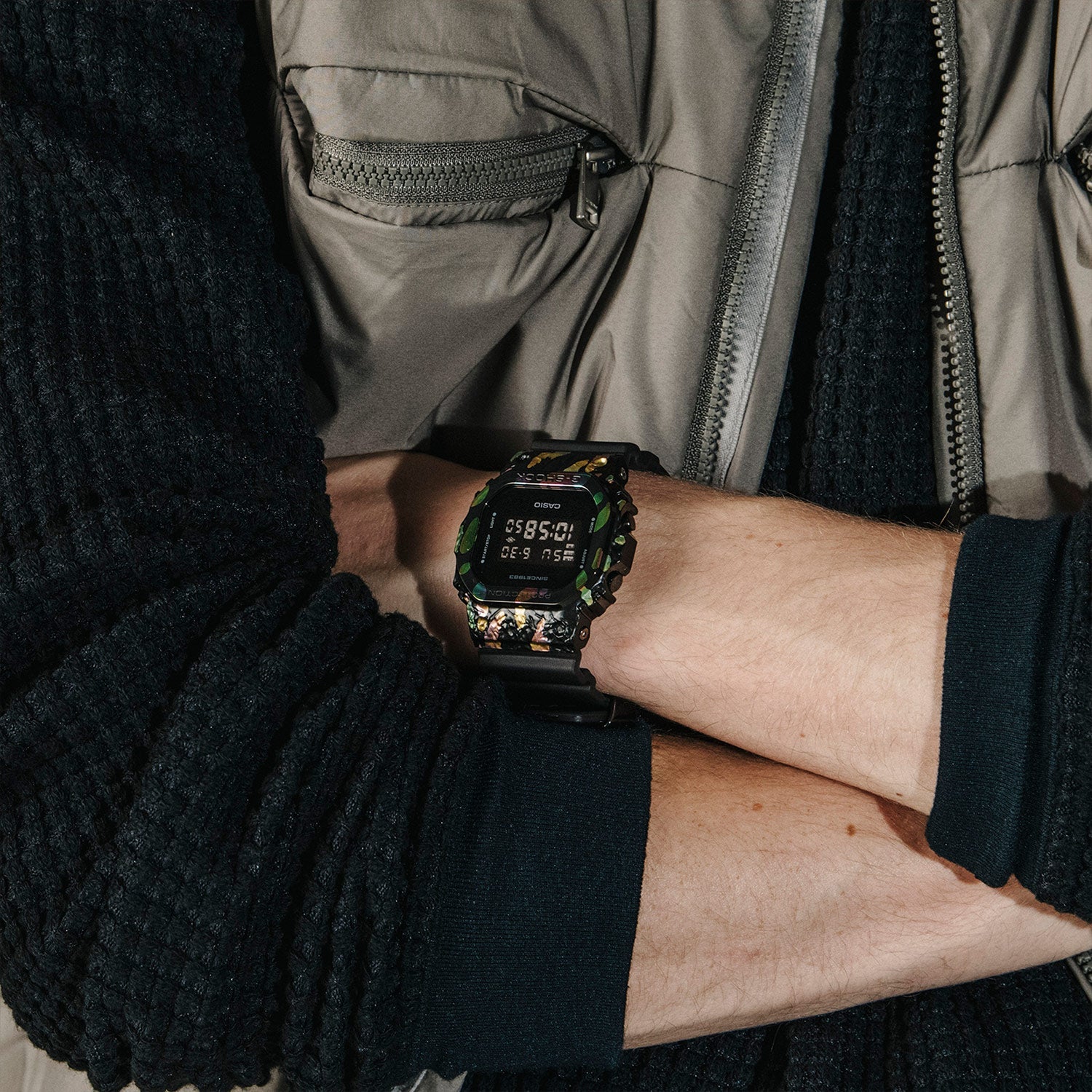 CASIO G-Shock Digital 'Black' GM-5640GEM-1PR