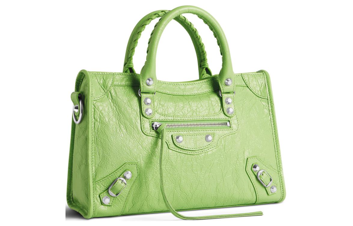 (WMNS) Balenciaga Le City Small Bag 'Green' 7977892AA9S3210
