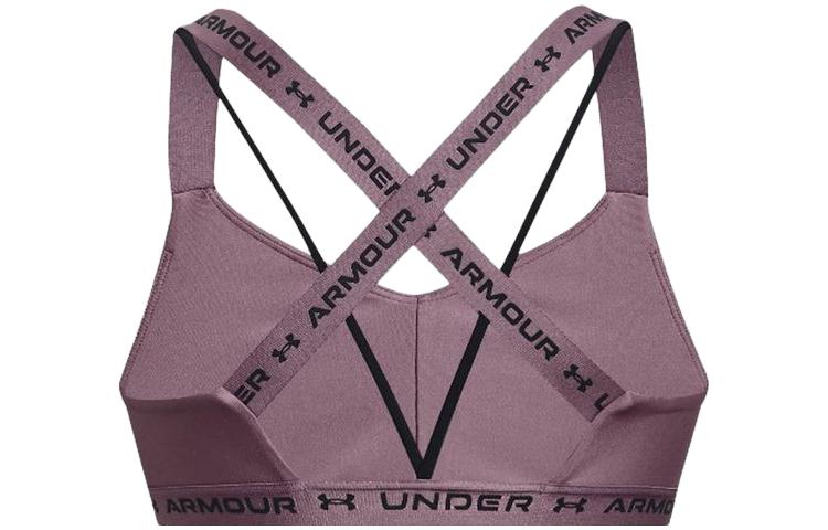 (WMNS) Under Armour Crossback Low Sports Bra 'Purple' 1361033-500