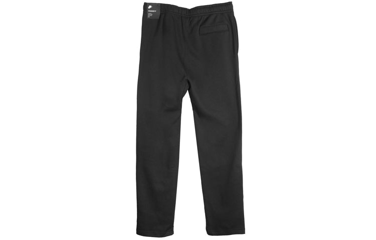 Nike Sportswear Club Fleece Casual Elastic Waistband Sports Pants Black 804395-010