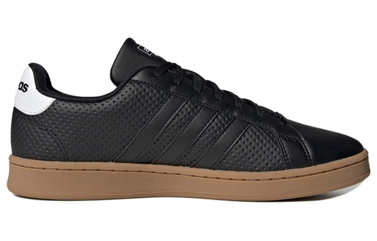 adidas neo Grand Court 'Black White Brown' EE7885