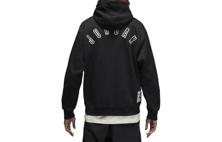 Air Jordan Flight MVP Fleece Pullover Hoodie 'Black' FB7021-010