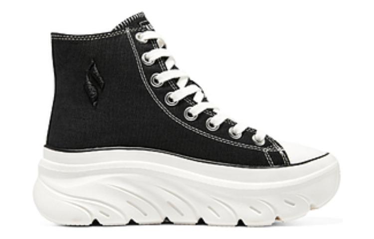 (WMNS) Skechers Street 'Black' 177430-BLK