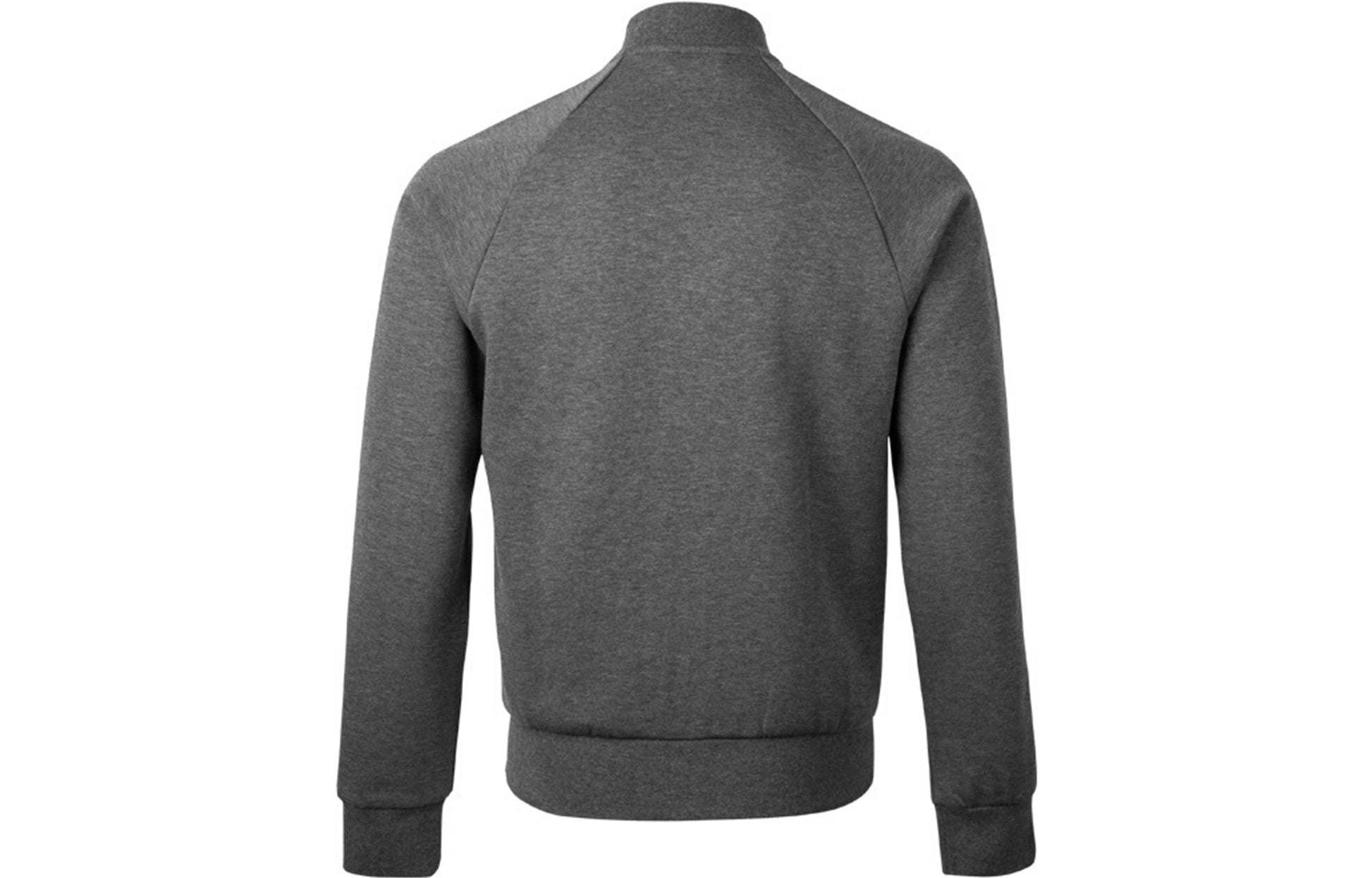 adidas Zipper Casual Sports Jacket Gray DW4658