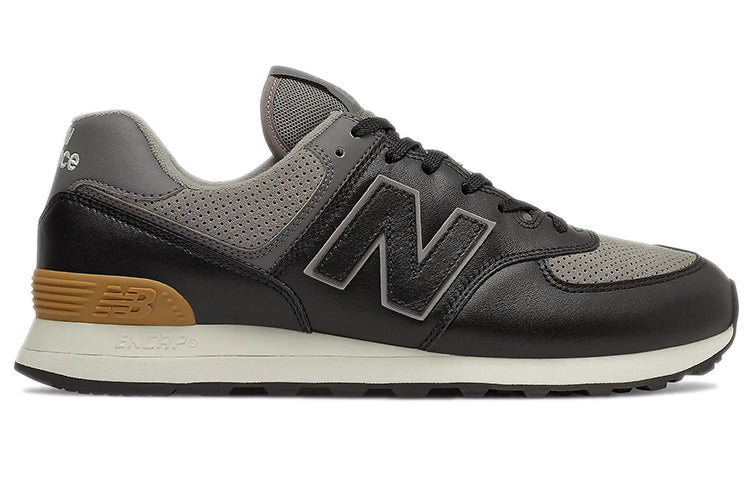 New Balance 574 Series Non-Slip Breathable Retro Low Tops Casual Black ML574EX2