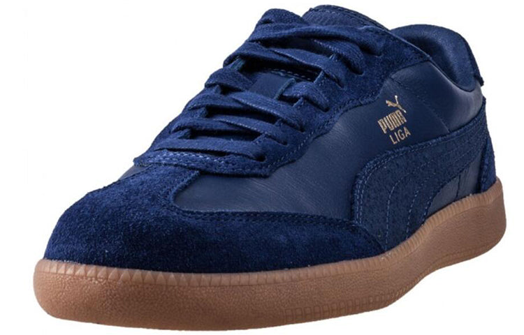 PUMA Liga Leather Shoes Blue 364597-04
