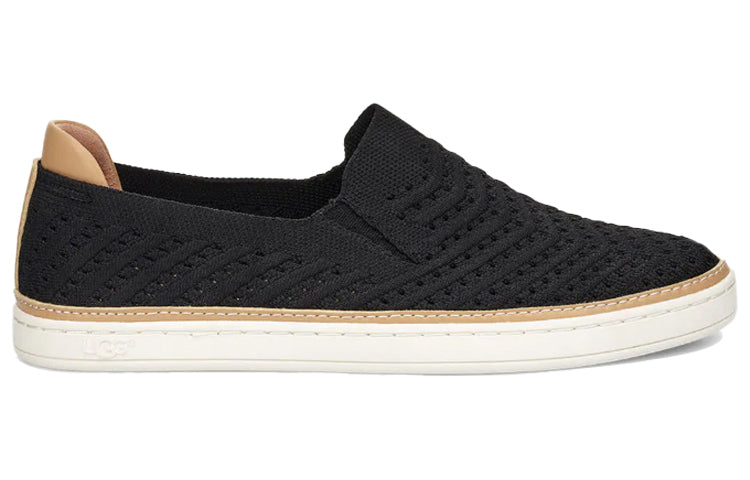 (WMNS) UGG Sammy Chevron Sneaker 'Black' 1102560-BLK