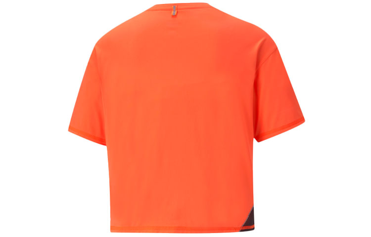 (WMNS) PUMA COOLadapt Running T-Shirt 'Orange' 520396-84