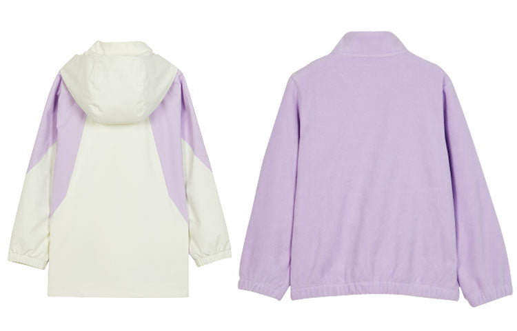 (GS) Skechers Causal Woven Jacket 'Purple White' L423K061-00AQ