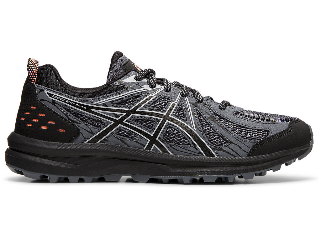 (WMNS) ASICS Frequent Trail 'Black Piedmont Grey' 1012A022-004