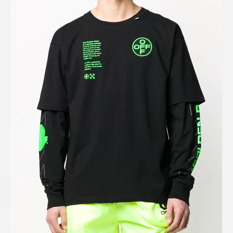 Off-White Golden Ratio Print Layered Swea OMAB022R201850061045