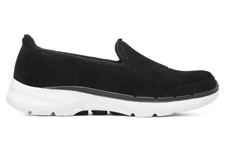 (WMNS) Skechers Go Walk 6 'Black White' 124528-BKW