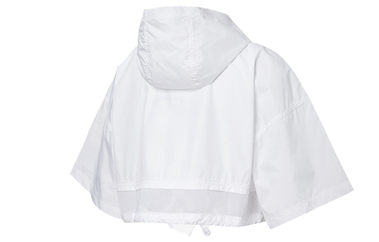 (WMNS) Converse Jacket Casual Loose Tops White 10018960-A03