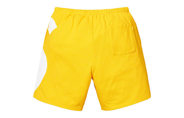 Supreme SS19 S Logo Short Side S logo Shorts Unisex Yellow SUP-SS19-10384