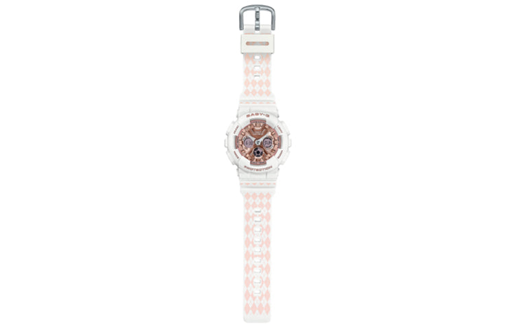 CASIO BABY-G Digital-Analog 'Ivory Rose Gold' BA-130SP-7A