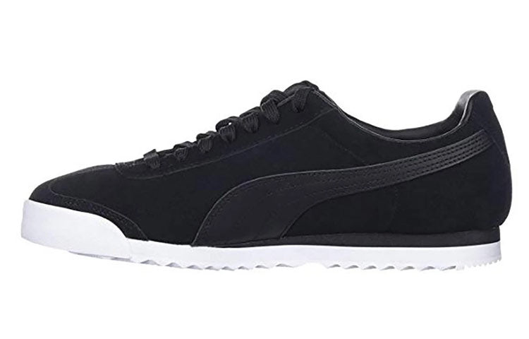 PUMA Roma Suede Running Shoes Black/White 365437-08