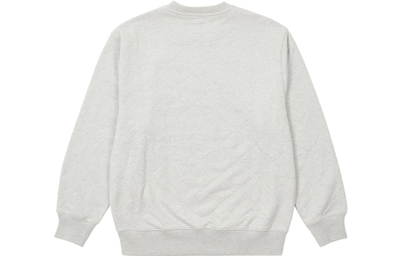 Palace FW22 Diamond-Shaped Quilted Print Sweater 'White' P23CS227