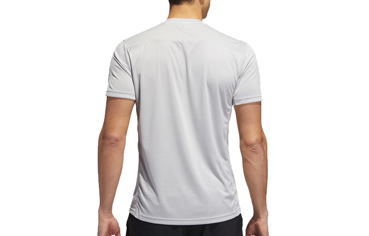 Men's adidas OWN THE RUN Gray T-Shirt DZ9001