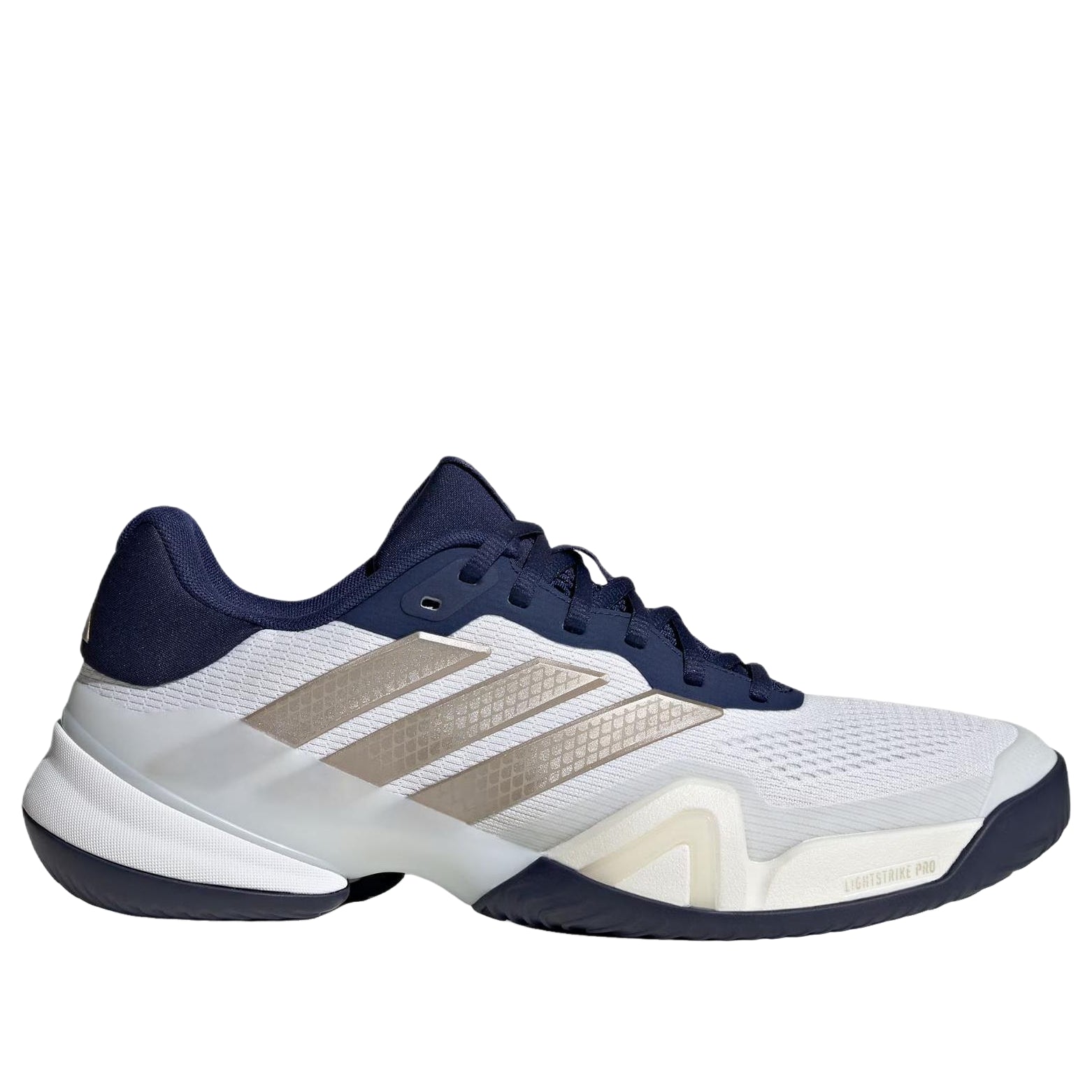 adidas Barricade 14 'White Cyber Metallic Dark Blue' JR1743