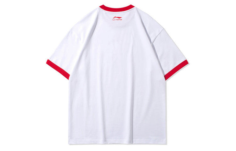 Li-Ning Paris fashion week SS20 Series Short Sleeve White AHSQ291-4