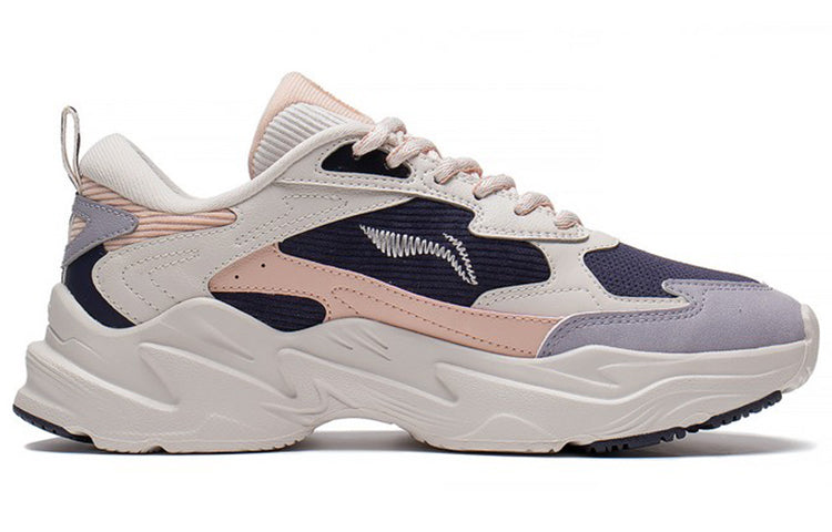 (WMNS) Li-Ning Qixing 'Pink Purple Beige' ARLS024-4
