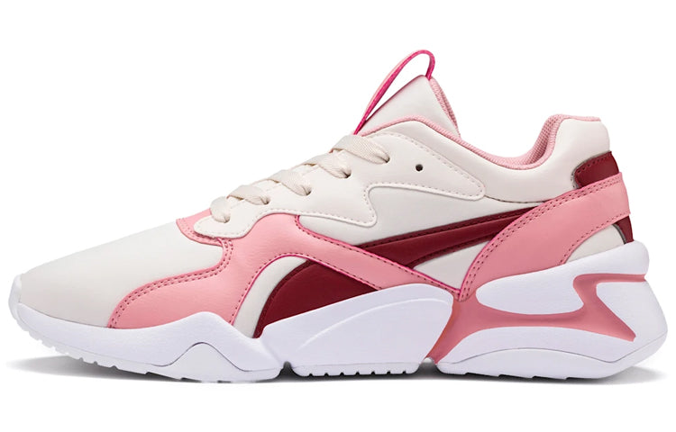 (WMNS) PUMA Nova White/Pink 370815-03