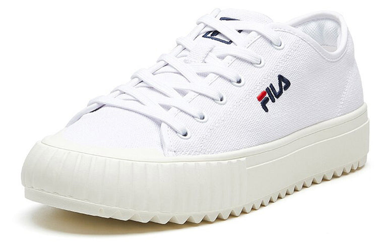 FILA Canvas Sneakers Black/White/Red F52M014404FWT