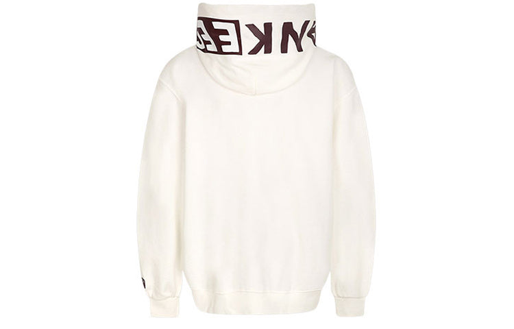 MLB New York Yankees Large Logo Printing hooded Long Sleeves Unisex White 31HD06941-50I