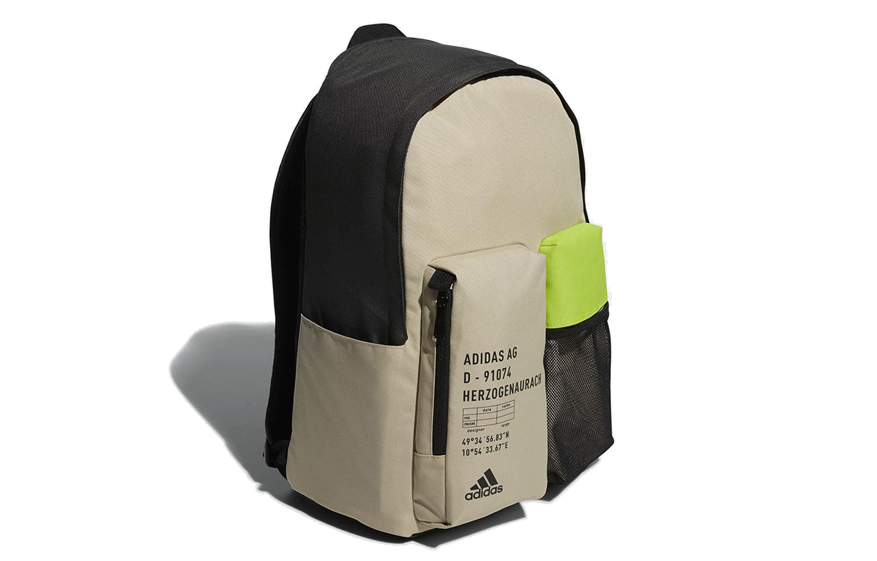adidas Classic 3D Pockets Backpack 'Beige' GG1069