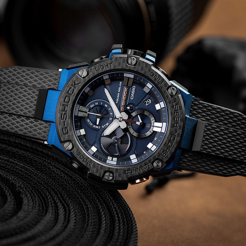 CASIO G-Shock G-Steel 'Blue' GST-B100XB-2AJF